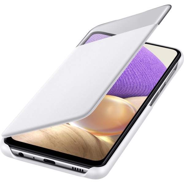 Samsung Ef-Ea325Pwegee Samsung Smart S View Cover Galaxy A32 White - Afbeelding 4
