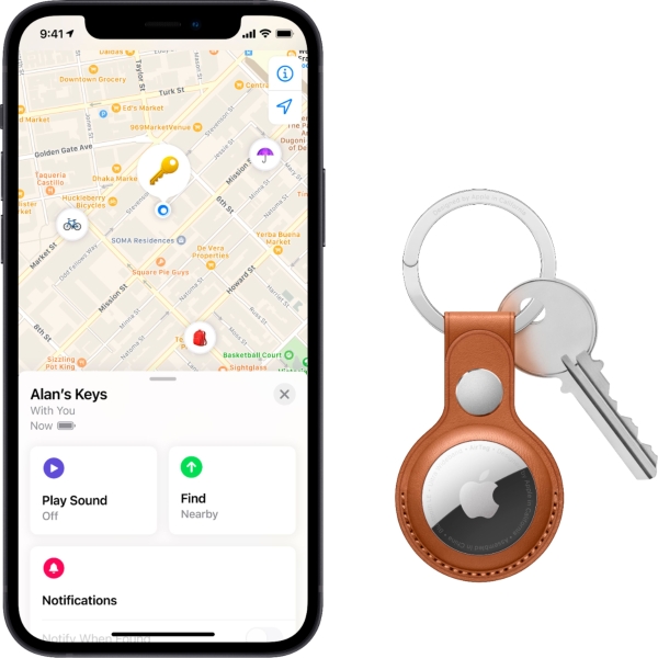 Apple Mx542Zm/A Apple Airtag White (4-Pack) - Afbeelding 7