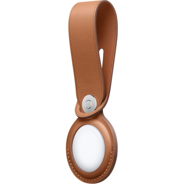 Apple Mx4A2Zm/A Apple Airtag Leather Loop Saddle Brown - Afbeelding 2