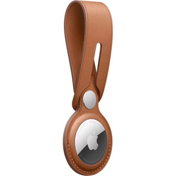 Apple Mx4A2Zm/A Apple Airtag Leather Loop Saddle Brown - Afbeelding 3