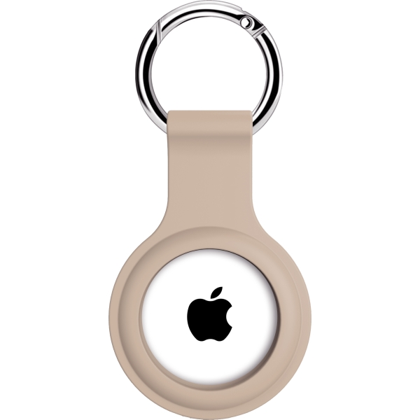Xccess Silicon Airtag Keychain Pink Sand