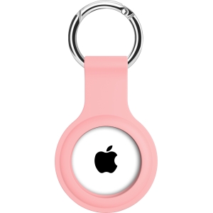 Xccess Silicon Airtag Keychain Pink