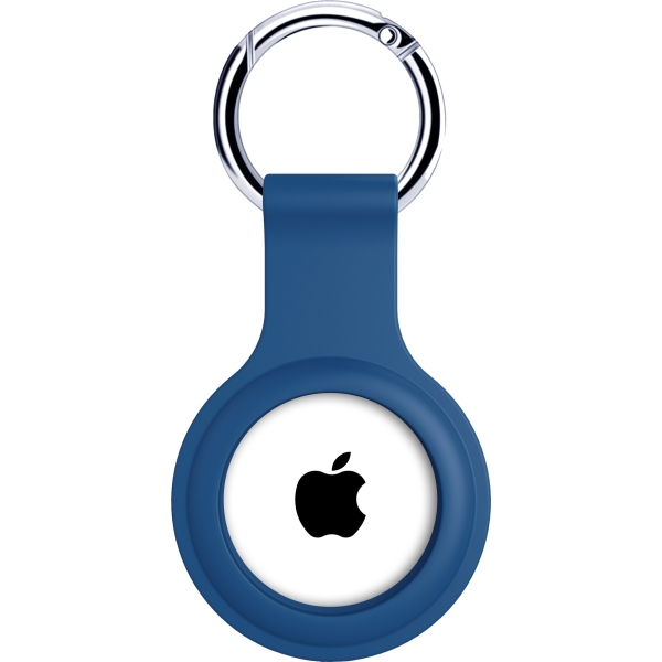 Xccess Silicon Airtag Keychain Lake Blue
