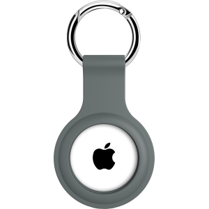 Xccess Silicon Airtag Keychain Advanced Ash