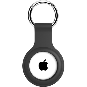 Xccess Silicon Airtag Keychain Black