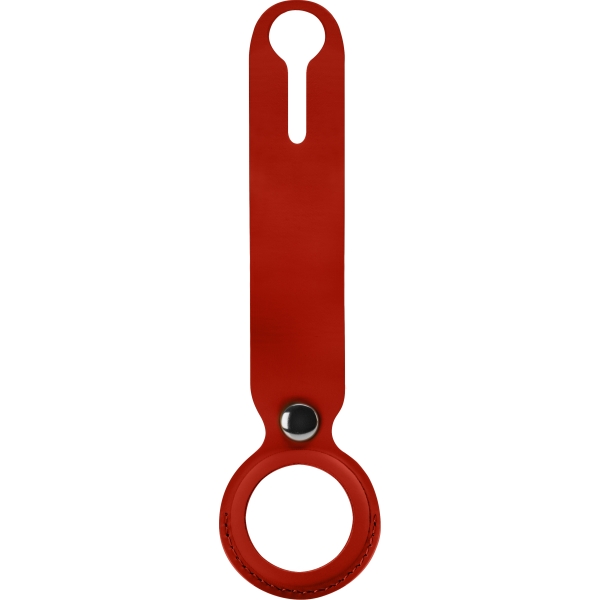 Xccess Pu Leather Airtag Loop Red - Afbeelding 2