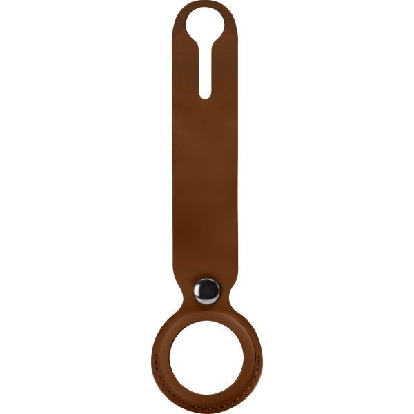 Xccess Pu Leather Airtag Loop Brown - Afbeelding 2