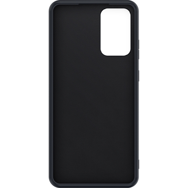 Valenta Leather Back Cover Snap Samsung Galaxy A02S Black - Afbeelding 4