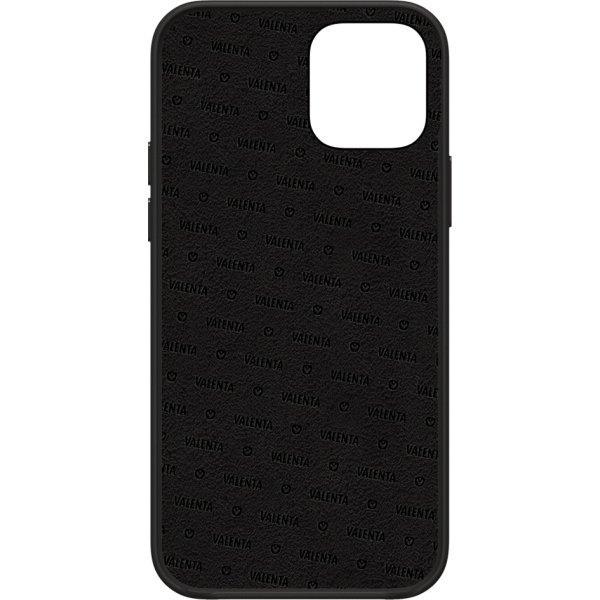 Valenta Leather Back Cover Snap Luxe Apple Iphone 12 Pro Max Black - Afbeelding 3