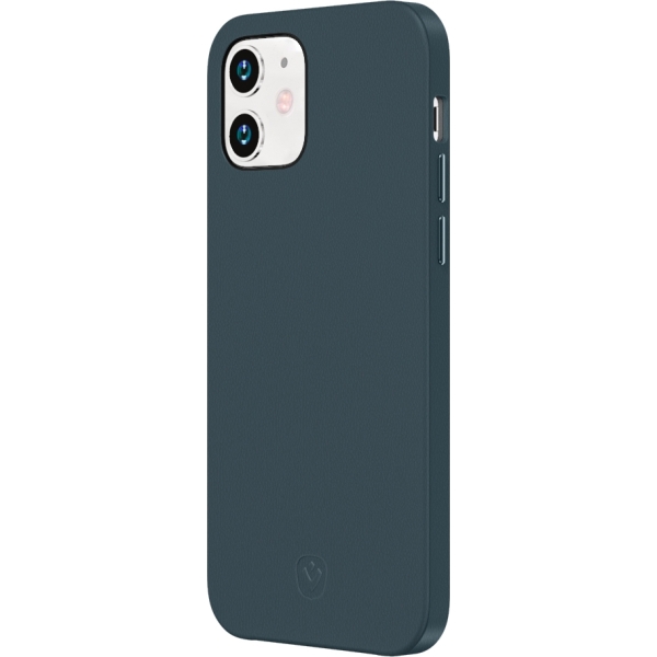 Valenta Leather Back Cover Snap Luxe Apple Iphone 12 Mini Blue - Afbeelding 4
