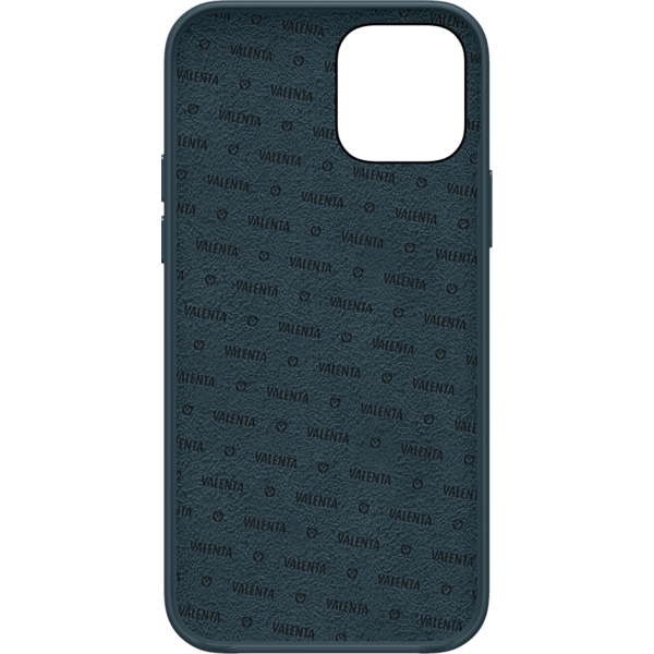 Valenta Leather Back Cover Snap Luxe Apple Iphone 12 Pro Max Blue - Afbeelding 3