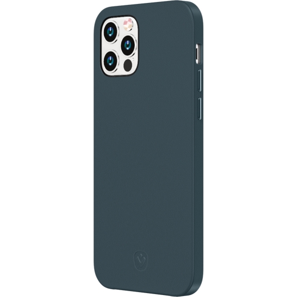 Valenta Leather Back Cover Snap Luxe Apple Iphone 12 Pro Max Blue - Afbeelding 4