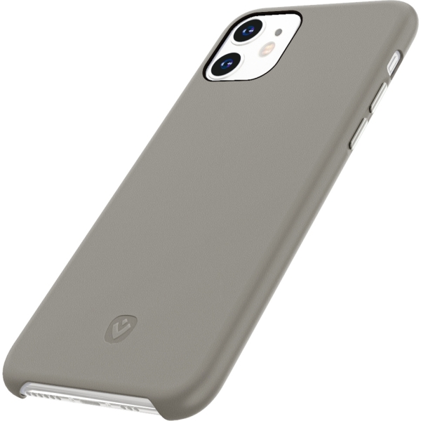 Valenta Leather Back Cover Snap Luxe Apple Iphone 11 Grey - Afbeelding 10