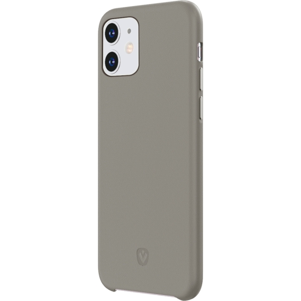 Valenta Leather Back Cover Snap Luxe Apple Iphone 11 Grey - Afbeelding 4