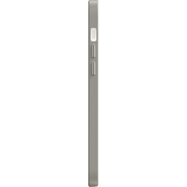 Valenta Leather Back Cover Snap Luxe Apple Iphone 12 Mini Grey - Afbeelding 6