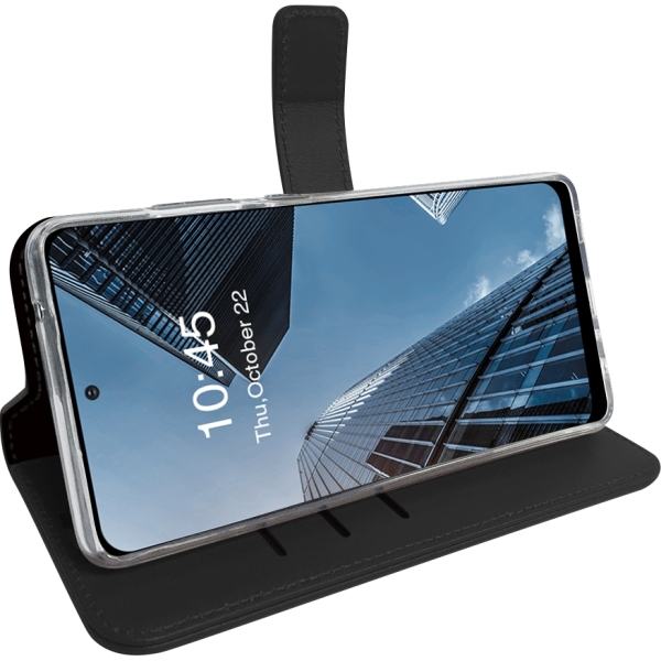Valenta Book Case Gel Skin Samsung Galaxy A72 4G Black - Afbeelding 7