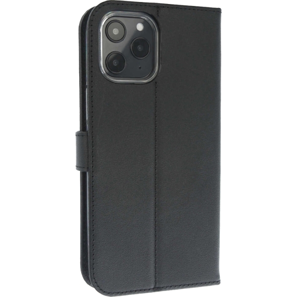 Valenta Book Case Gel Skin Apple Iphone 12 Pro Max Black - Afbeelding 4