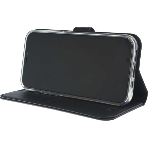 Valenta Book Case Gel Skin Apple Iphone 12 Pro Max Black - Afbeelding 7