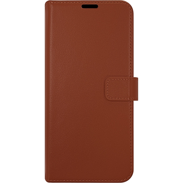 Valenta Book Case Gel Skin Samsung Galaxy A02S Brown