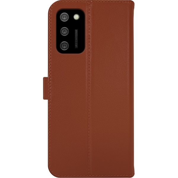 Valenta Book Case Gel Skin Samsung Galaxy A02S Brown - Afbeelding 2