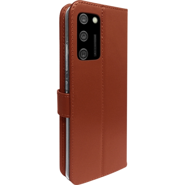 Valenta Book Case Gel Skin Samsung Galaxy A02S Brown - Afbeelding 4