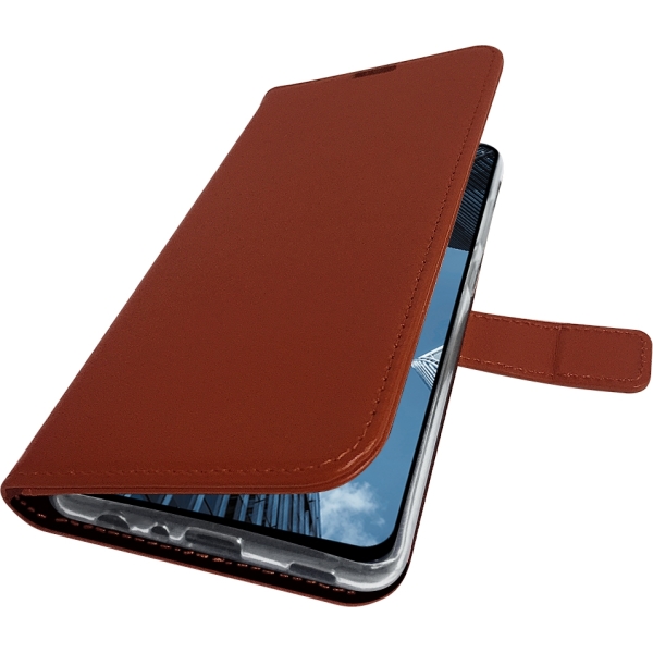 Valenta Book Case Gel Skin Samsung Galaxy A02S Brown - Afbeelding 9