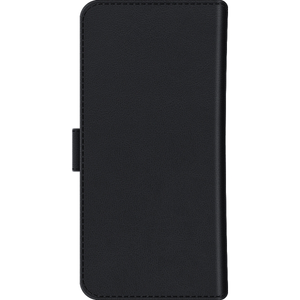 Valenta Leather Book Case Snap Universal Large Black - Afbeelding 2