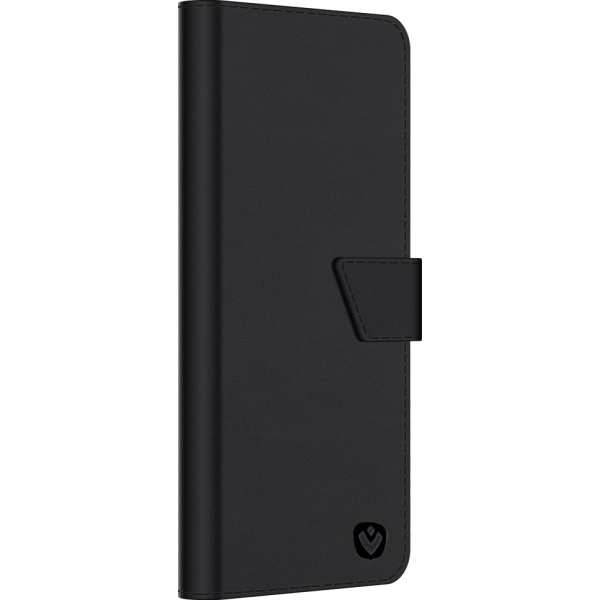 Valenta Leather Book Case Snap Universal Large Black - Afbeelding 3