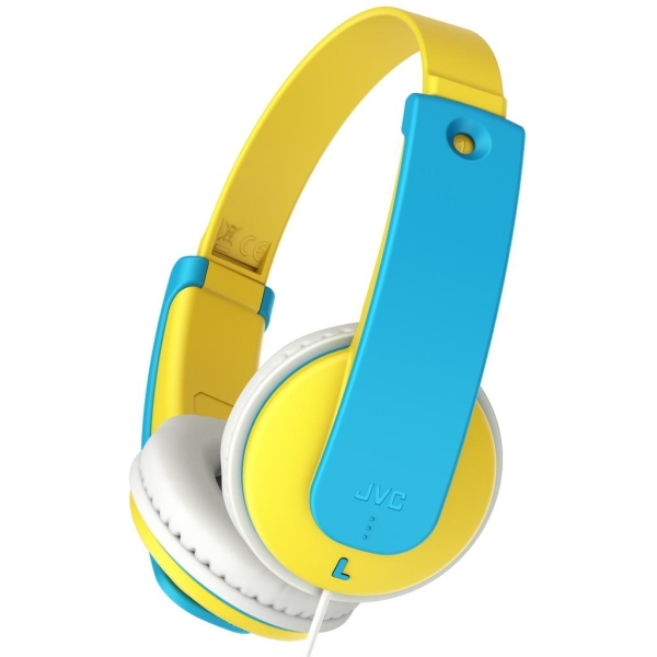 Jvc Ha-Kd7-Yne Jvc Kids Tinyphones Headphone Yellow/Blue - Afbeelding 2