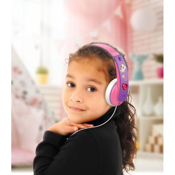 Jvc Ha-Kd7-Pne Jvc Kids Tinyphones Headphone Pink - Afbeelding 3
