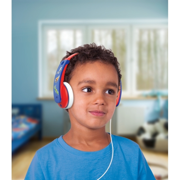 Jvc Ha-Kd7-Rne Jvc Kids Tinyphones Headphone Red/Blue - Afbeelding 2