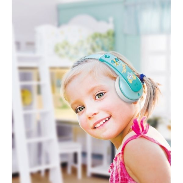 Jvc Ha-Kd7-Zne Jvc Kids Tinyphones Headphone Mint Blue - Afbeelding 2