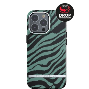Richmond & Finch Freedom Series One-Piece Apple Iphone 13 Pro Emerald Zebra