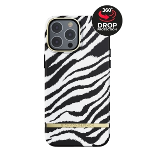 Richmond & Finch Freedom Series One-Piece Apple Iphone 13 Pro Max Zebra