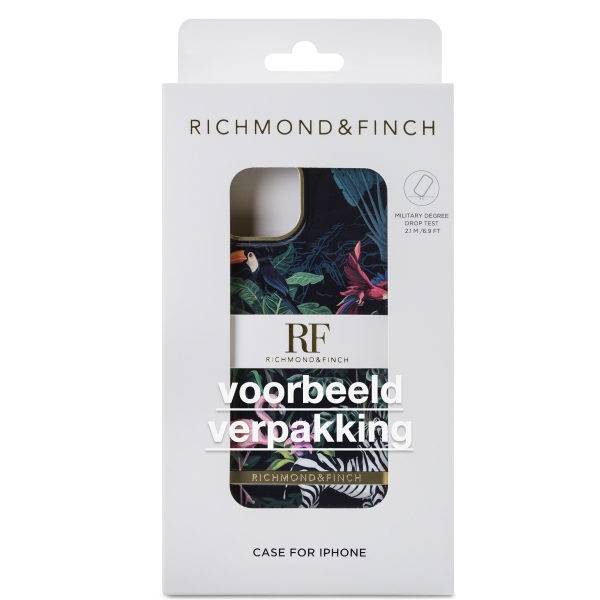 Richmond & Finch Freedom Series One-Piece Apple Iphone 13 Pro Black Out - Afbeelding 11
