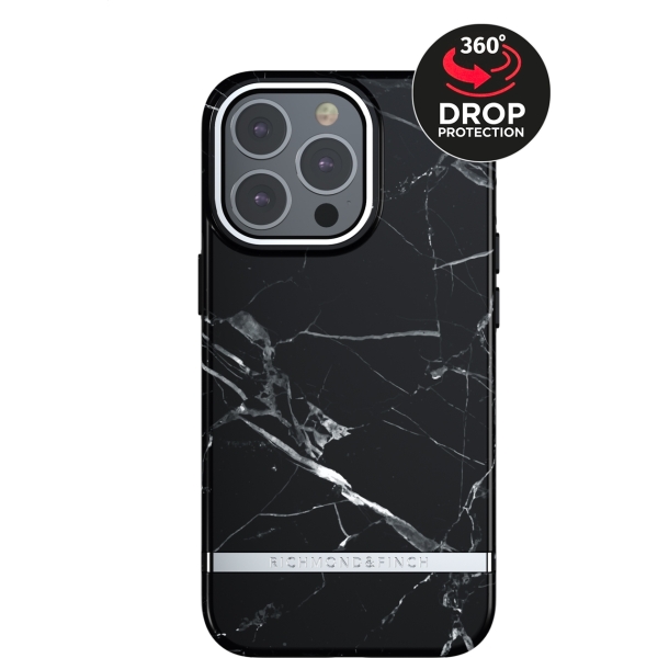 Richmond & Finch Freedom Series One-Piece Apple Iphone 13 Pro Black Marble