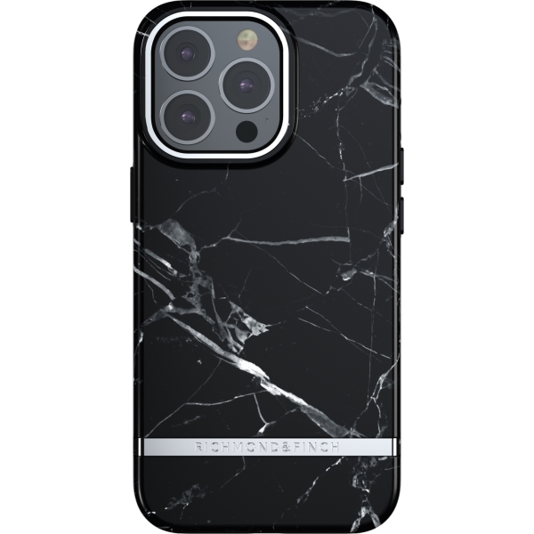 Richmond & Finch Freedom Series One-Piece Apple Iphone 13 Pro Black Marble - Afbeelding 2