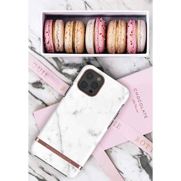 Richmond & Finch Freedom Series One-Piece Apple Iphone 13 Pro Max White Marble - Afbeelding 10