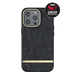 Richmond & Finch Freedom Series One-Piece Apple Iphone 13 Pro Black Tiger
