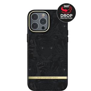 Richmond & Finch Freedom Series One-Piece Apple Iphone 13 Pro Max Black Tiger