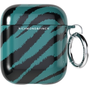 Richmond & Finch Freedom Series Apple Airpod Emerald Zebra