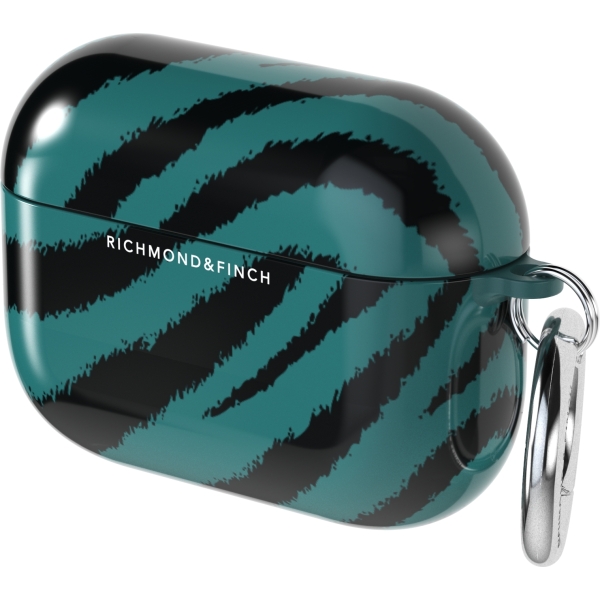 Richmond & Finch Freedom Series Apple Airpod Pro Emerald Zebra - Afbeelding 4