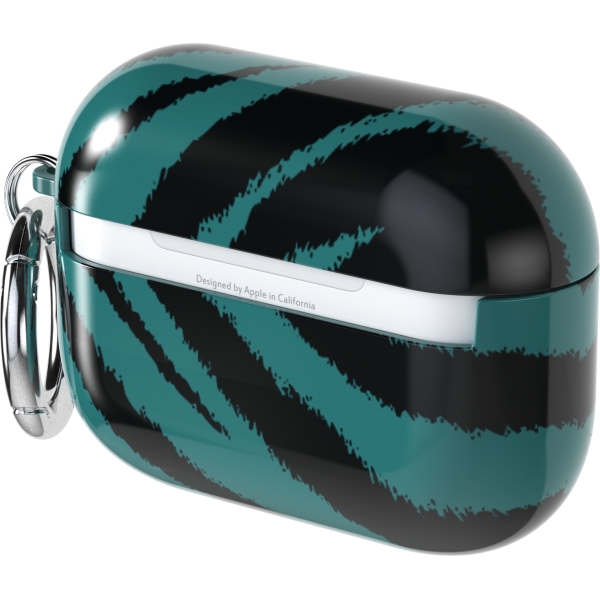 Richmond & Finch Freedom Series Apple Airpod Pro Emerald Zebra - Afbeelding 5