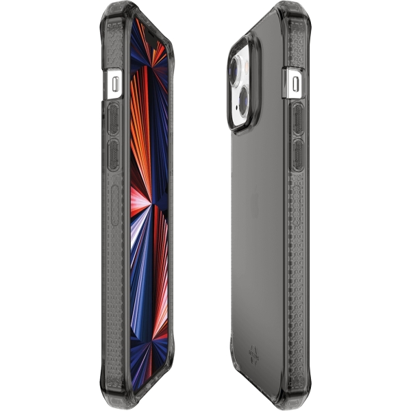Itskins Level 2 Spectrumclear For Apple Iphone 13 Mini Smoke - Afbeelding 6
