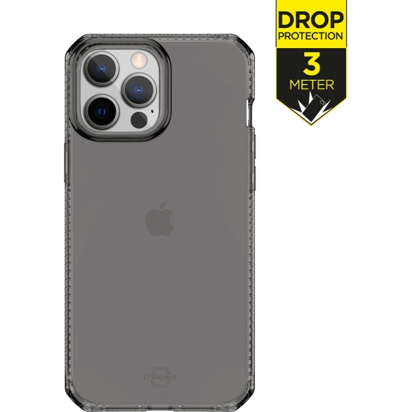 Itskins Level 2 Spectrumclear For Apple Iphone 13 Pro Smoke
