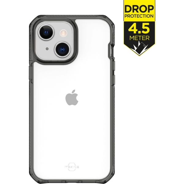 Itskins Level 3 Supremeclear For Apple Iphone 13 Mini Smoke/Transparent