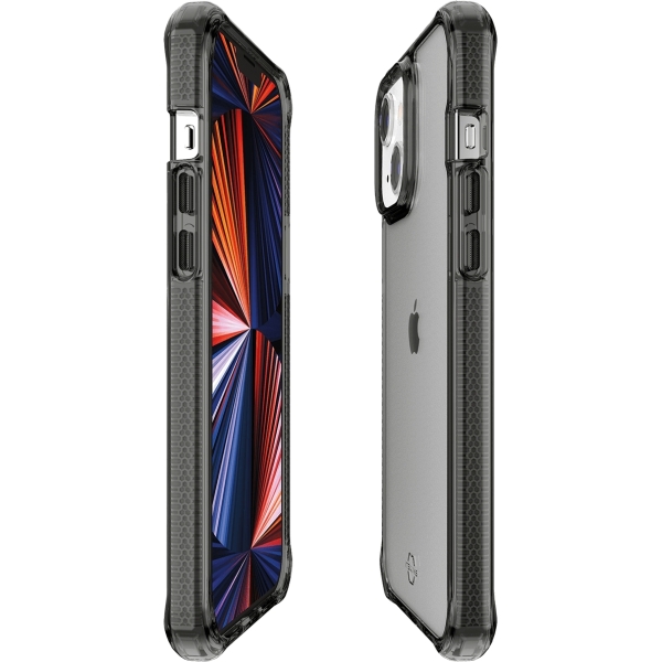 Itskins Level 3 Supremeclear For Apple Iphone 13 Mini Smoke/Transparent - Afbeelding 6