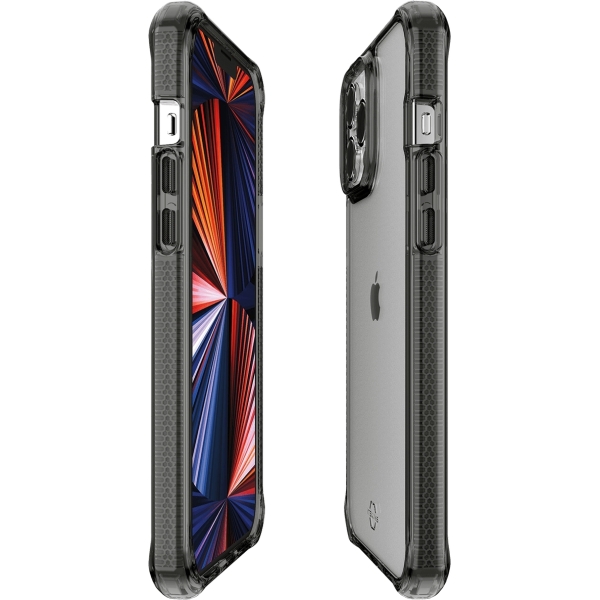 Itskins Level 3 Supremeclear For Apple Iphone 13 Pro Max Smoke/Transparent - Afbeelding 6
