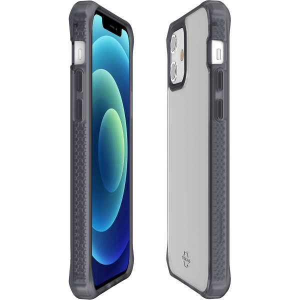 Itskins Level 2 Hybridfrost For Apple Iphone 12 Mini Transparent Black - Afbeelding 7