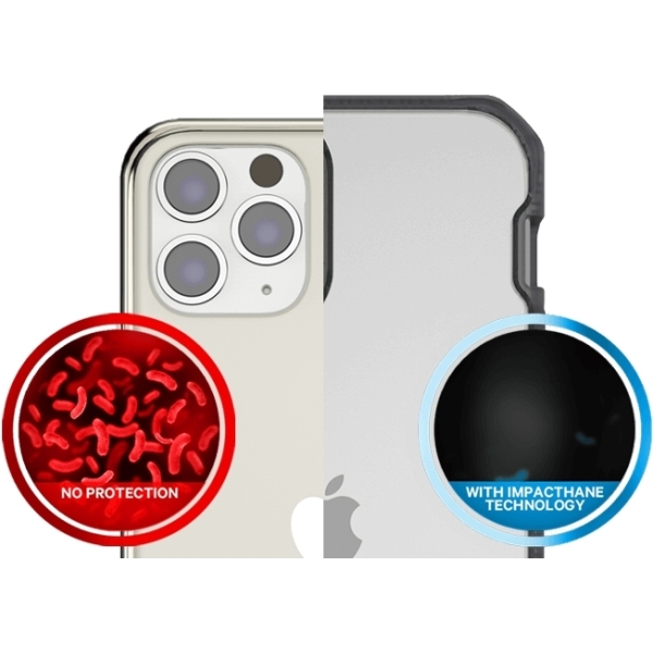 Itskins Level 2 Hybridfrost For Apple Iphone 12 Pro Max Transparent - Afbeelding 8
